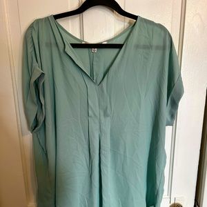 Womens short sleeve blouse